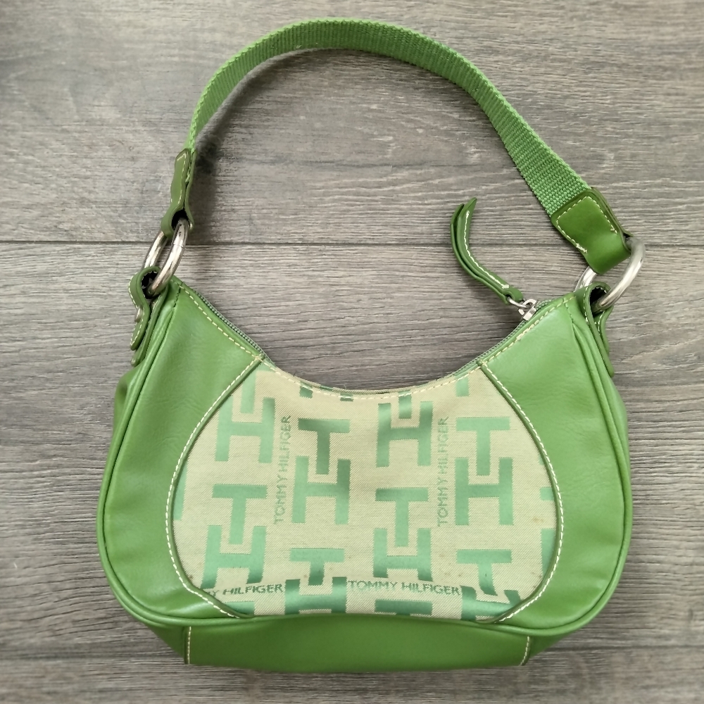 Tommy Hilfiger Y2K Lime Green Small Handbag